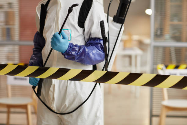 Professional Hoarding Cleanup technician working in Milpitas, CA